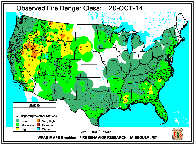 SE Lincoln, NE USA Weather Website USFS Wildland Fire Assessment
