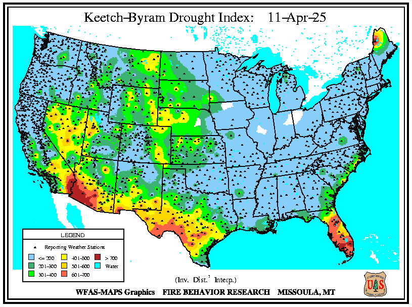 Keetch-Byram Drought Index