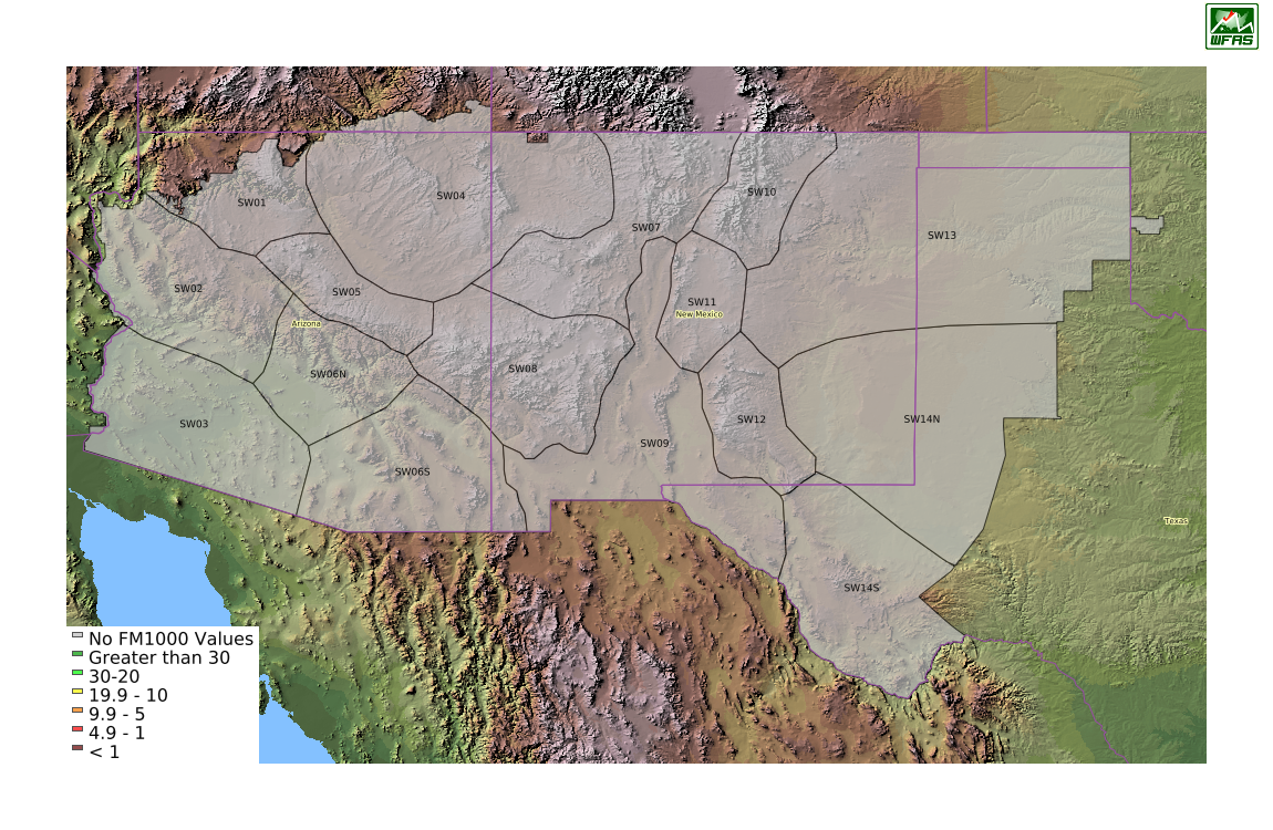 [Graphic] - SWA Weather Station ERC & BI Location Map